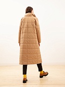 Утепленное стеганое пальто с мембраной POMPA арт.1013750i60007