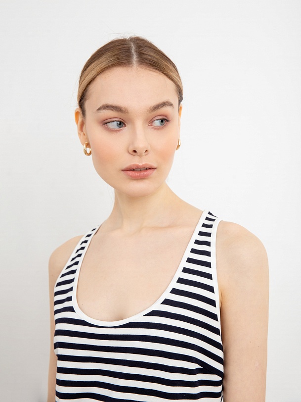 Топ женский в полоску