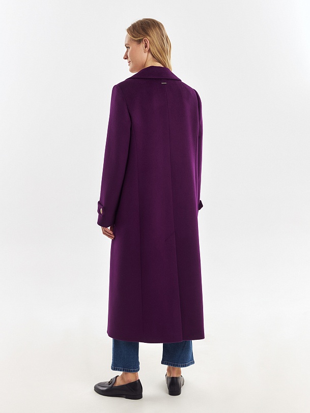 Шерстяное пальто с мембраной