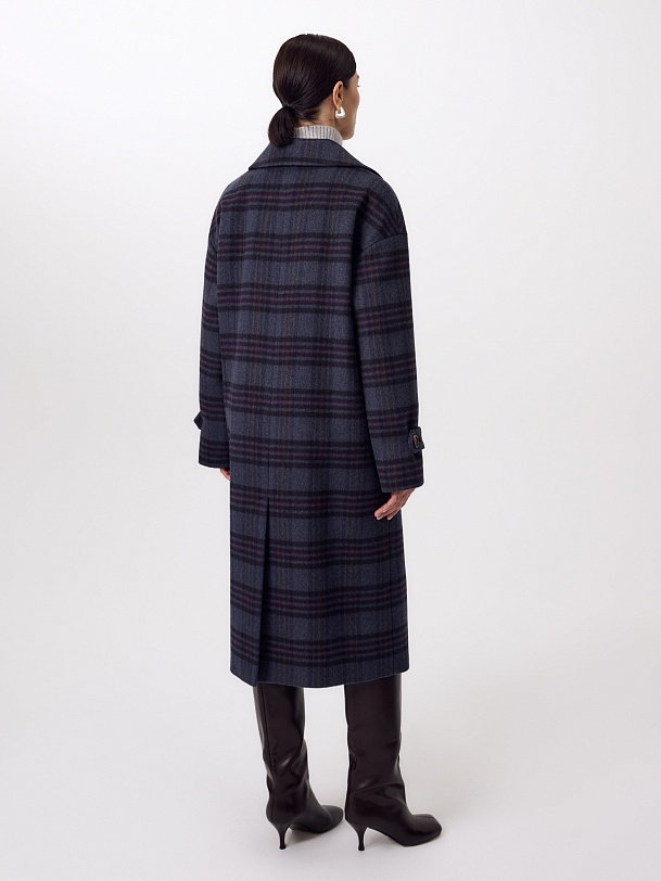 Шерстяное пальто еврозима с мембраной и утепленной спинкой