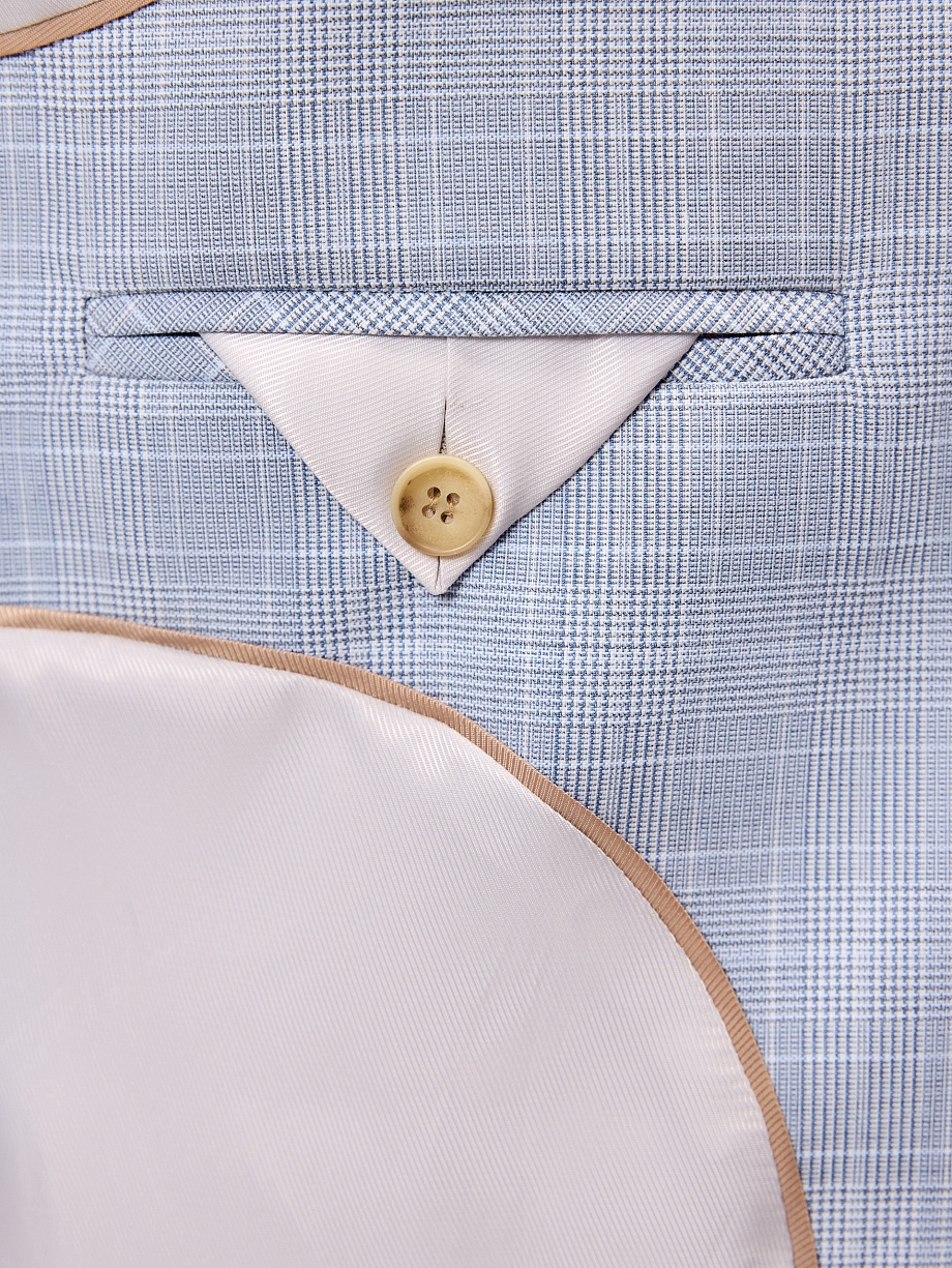 Удлиненный жакет в мужском стиле 