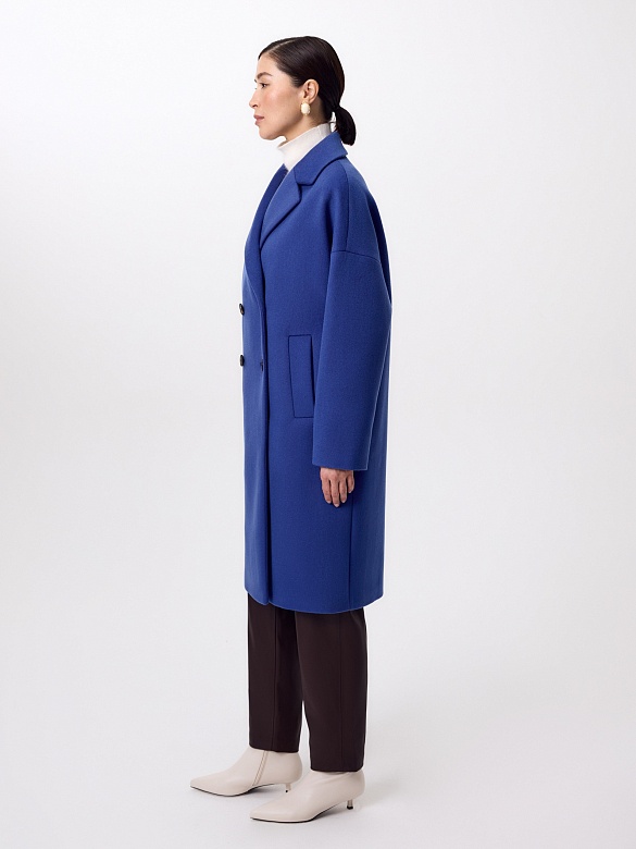 Шерстяное пальто с мембраной POMPA арт.1014902p10063