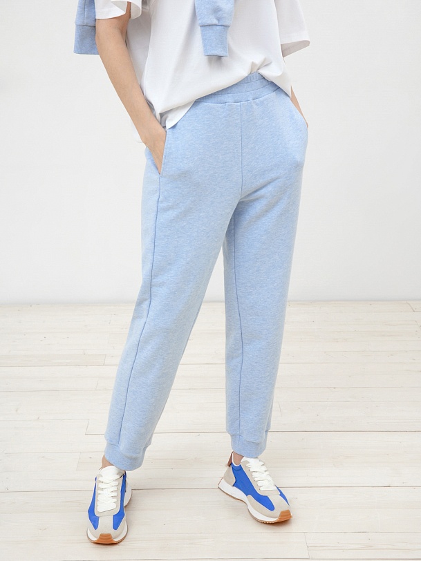 Спортивные женские брюки из футера