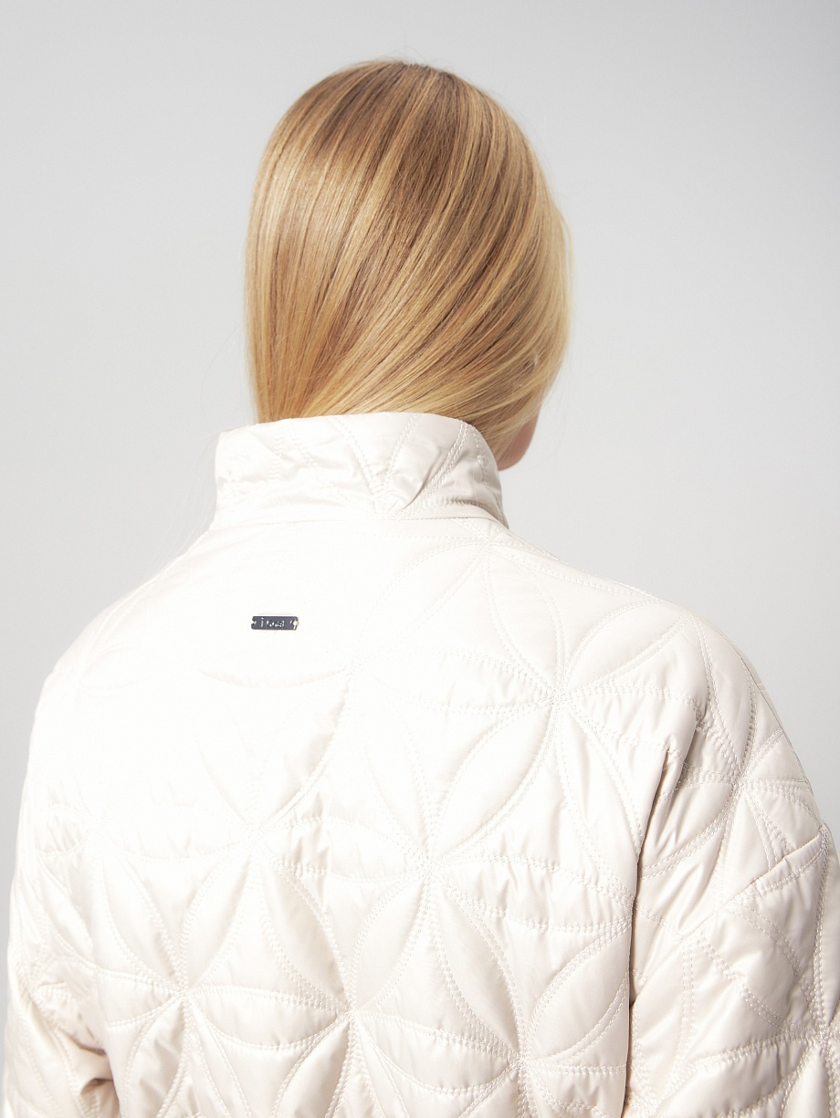 Демисезонное пальто из плащевой ткани с мембраной