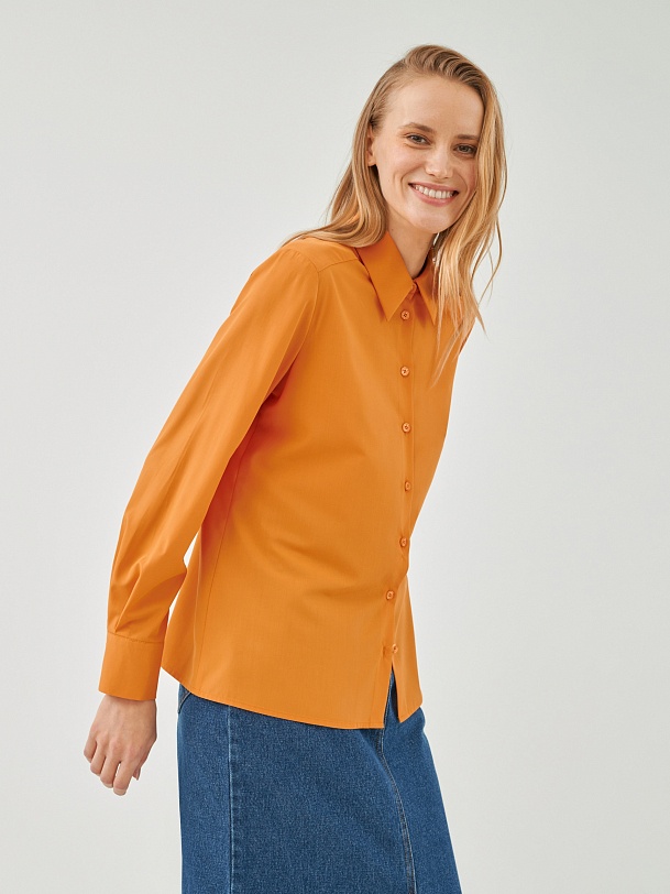 Женская классическая рубашка