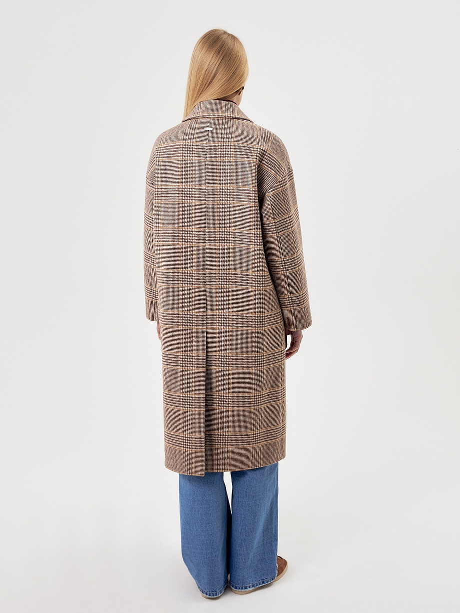 Шерстяное пальто с мембраной