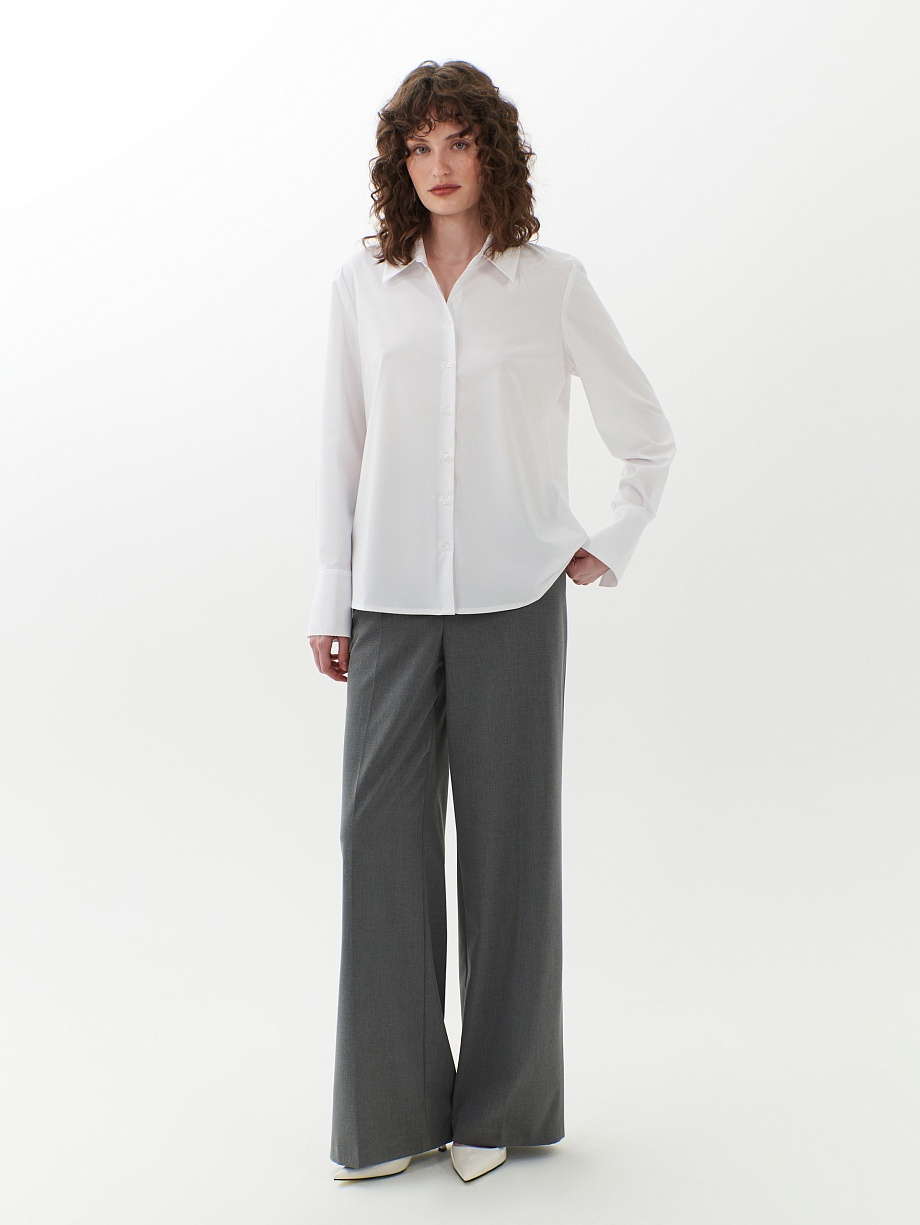 Классичеcкая белая рубашка