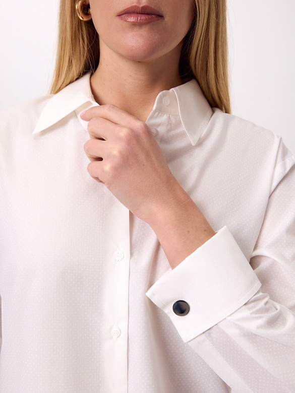 Блуза из 100% хлопка POMPA арт.1140180re0501