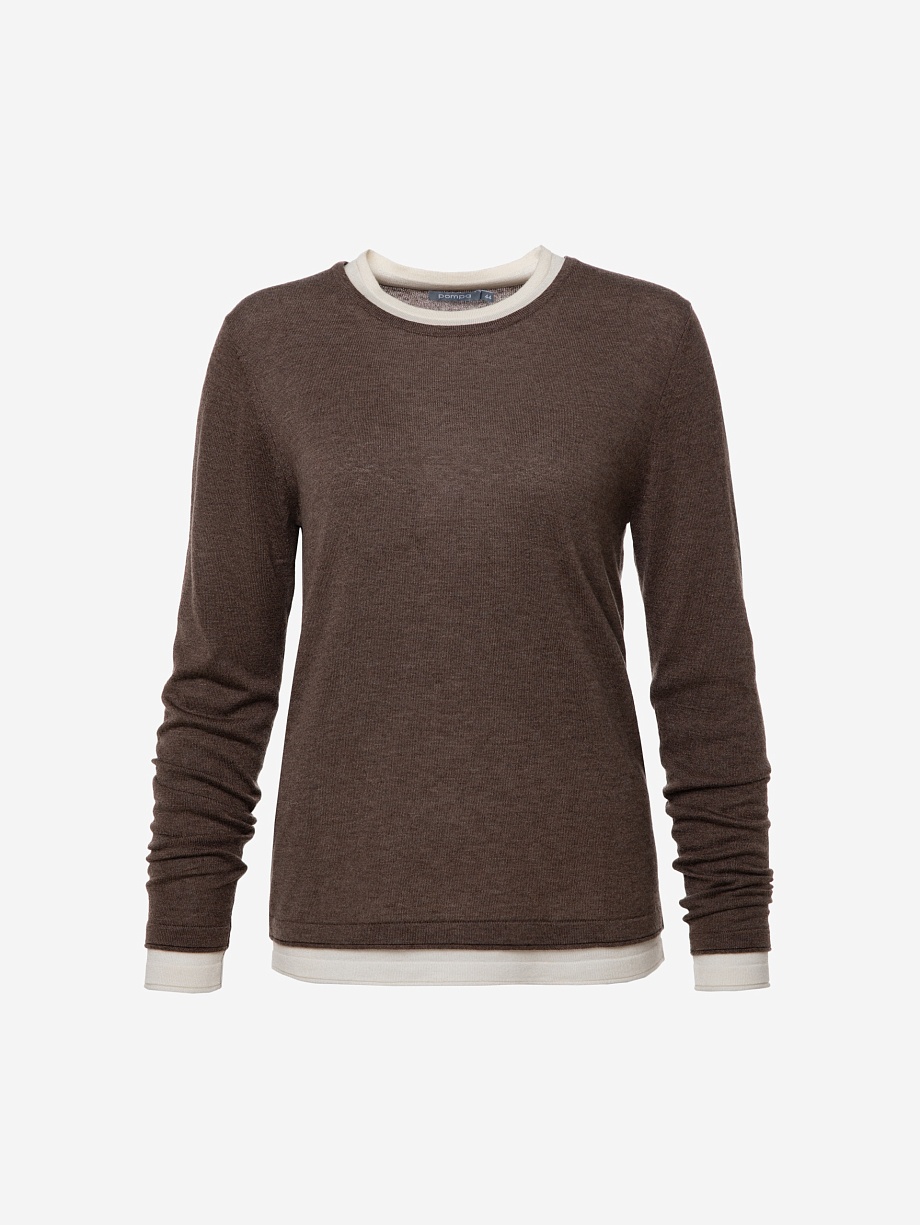 Джемпер из тонкого трикотажа