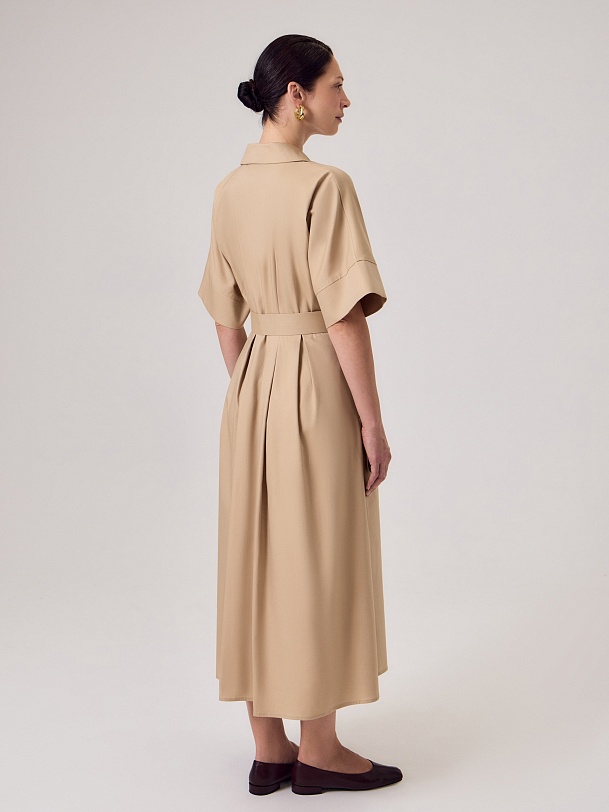 Платье сафари из 100% хлопка