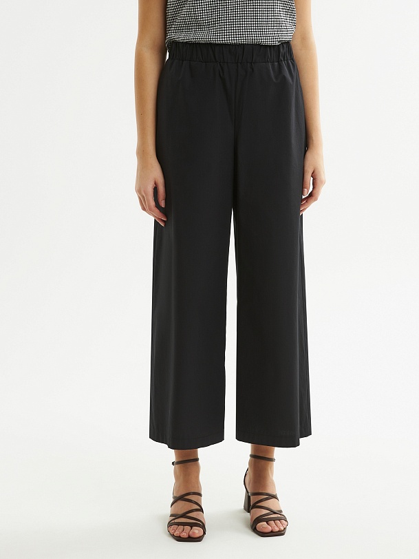 Летние брюки из 100% хлопка на резинке