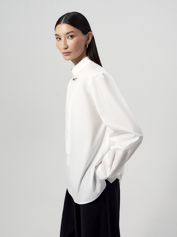 Блуза из хлопка POMPA арт.2140150pl0301