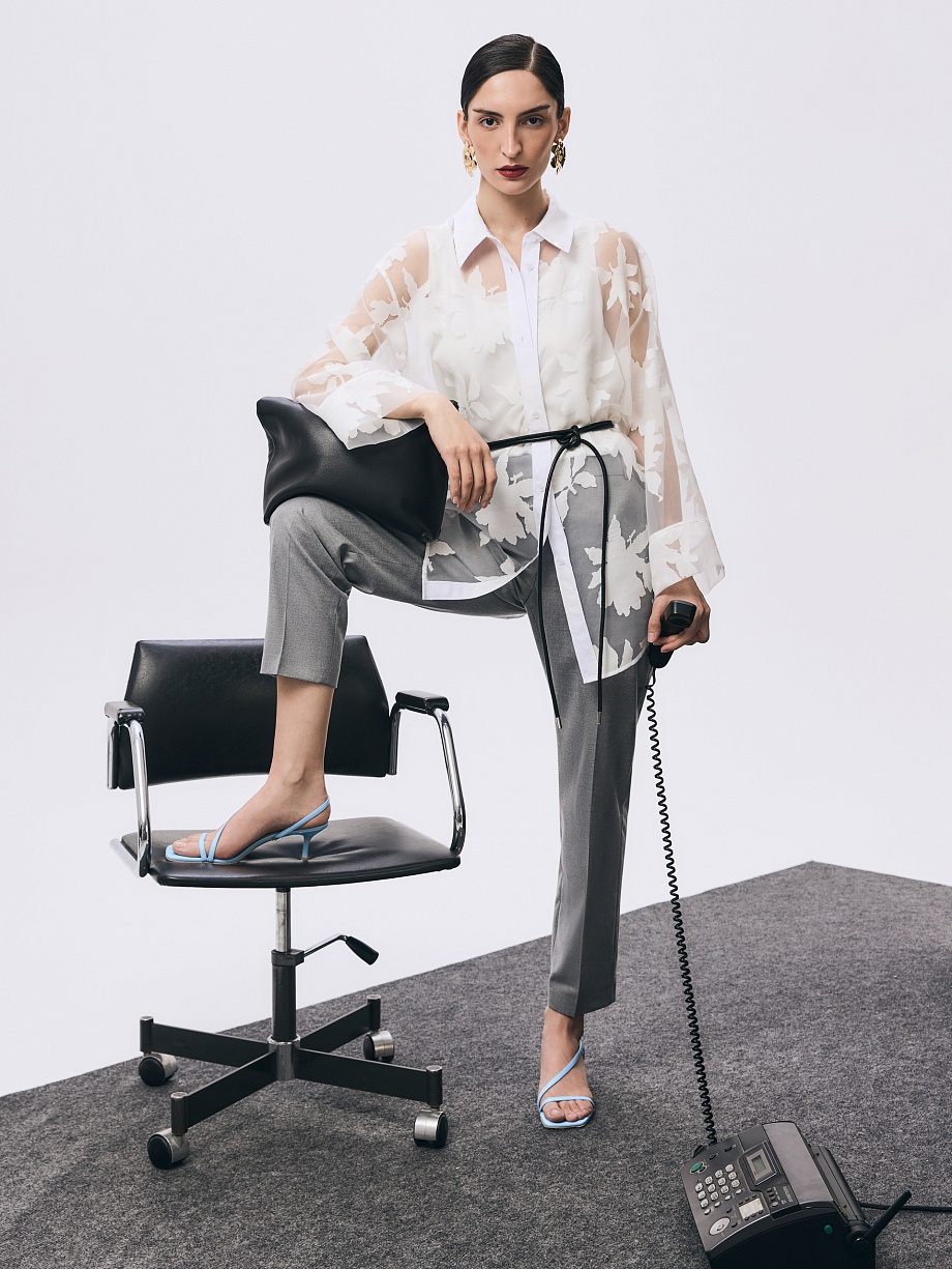 Блуза из органзы