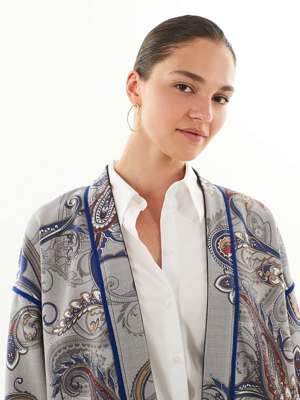 Двусторонний трикотажный жакет