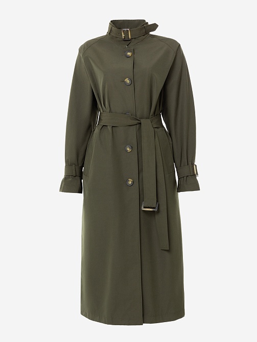 Тренч женский цвета хаки