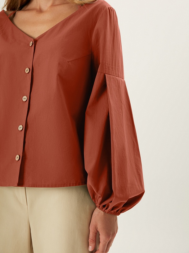 Блуза из 100% хлопка