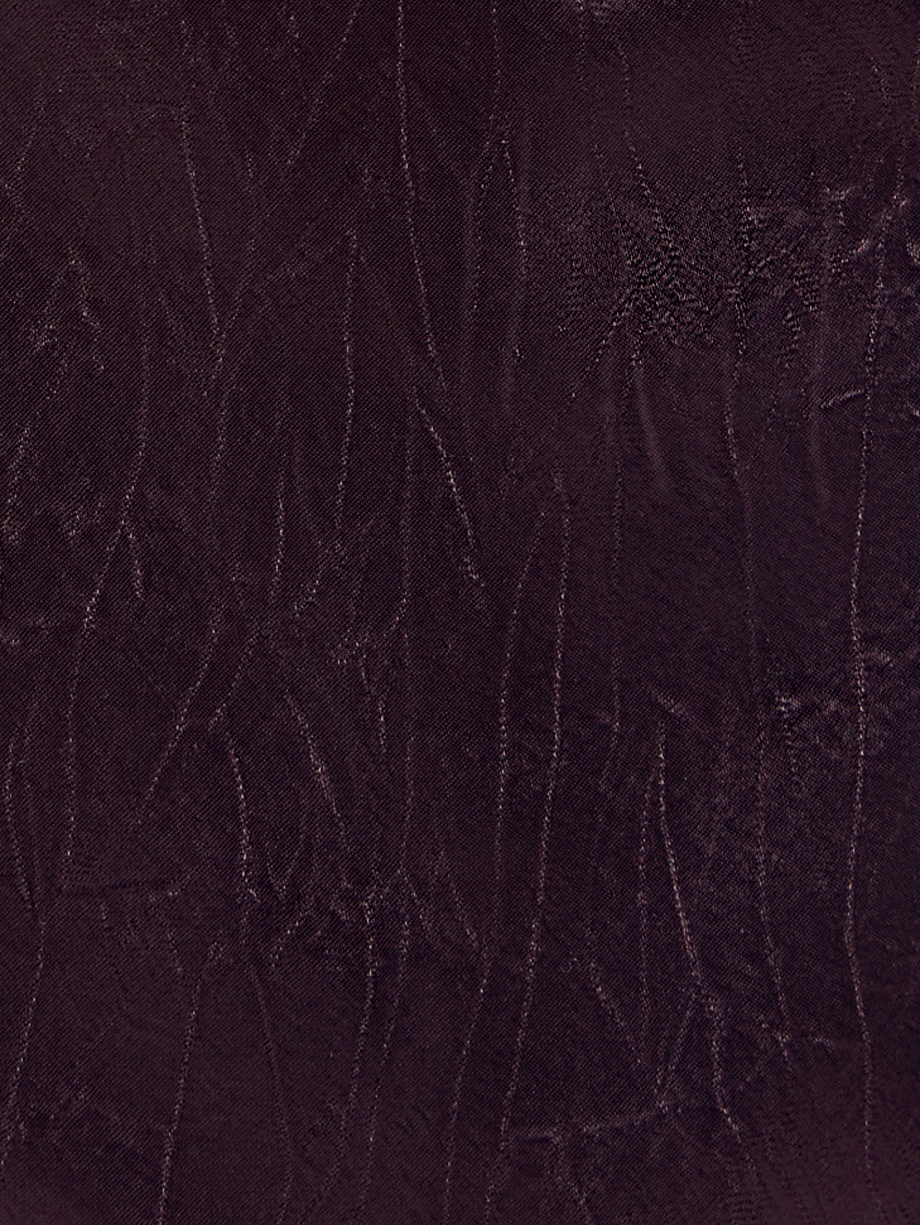 Блуза на запах из жатого атласа