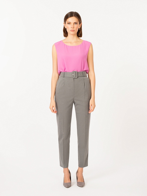 Укороченные женские брюки