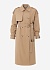 Классический женский бежевый тренч POMPA арт.3034451i00007