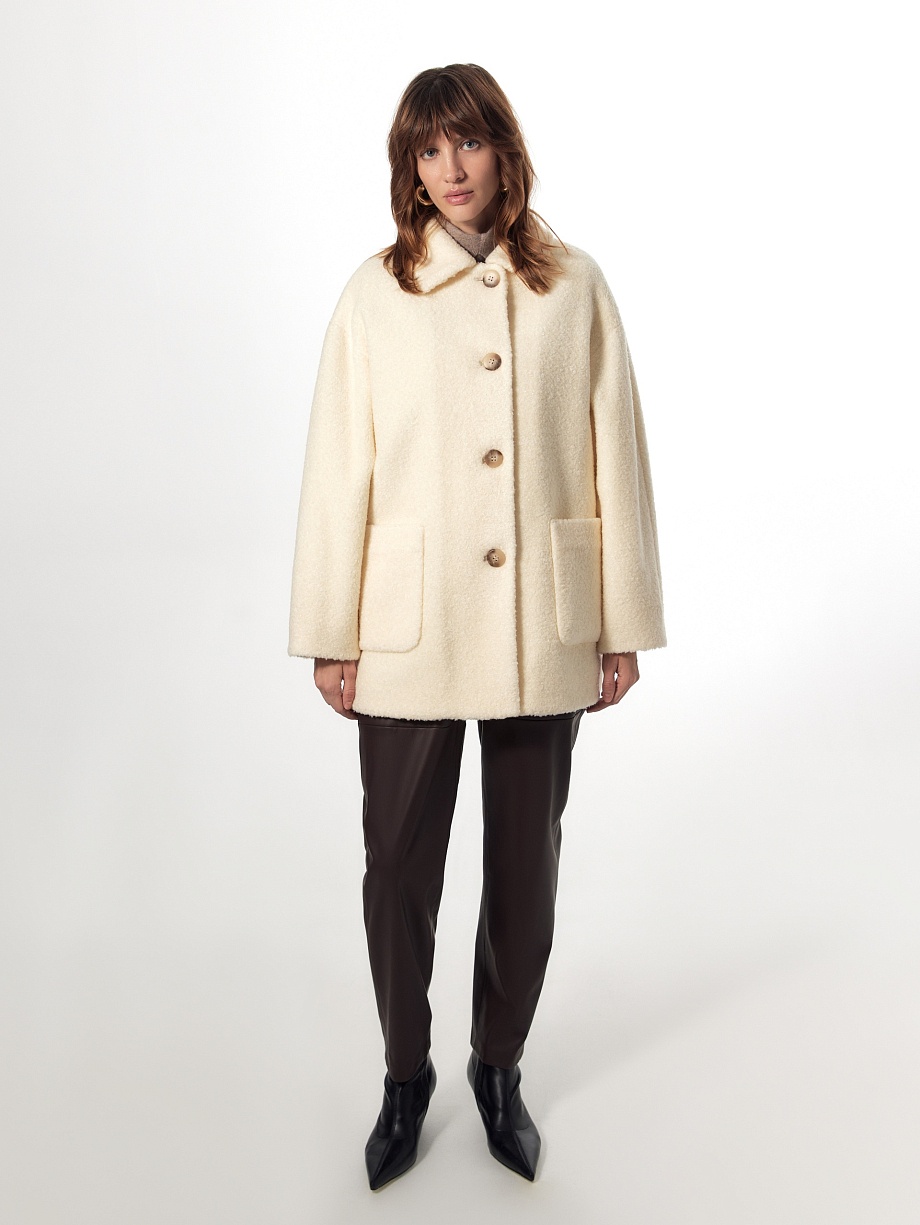 Укороченная экошуба с утеплителем и мембраной