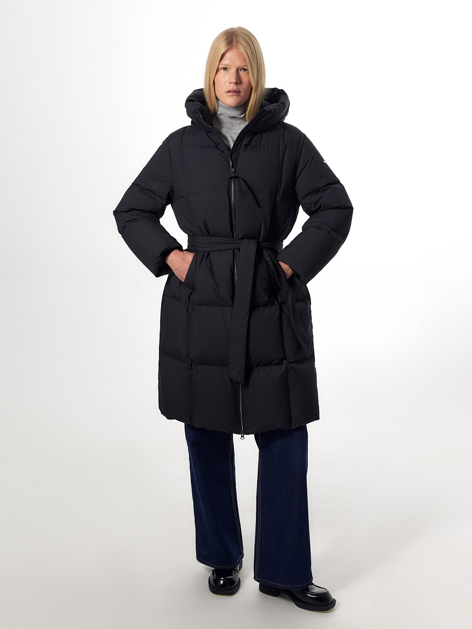 Непромокаемый пуховик с мембраной и утеплителем 90% пух и 10% перо