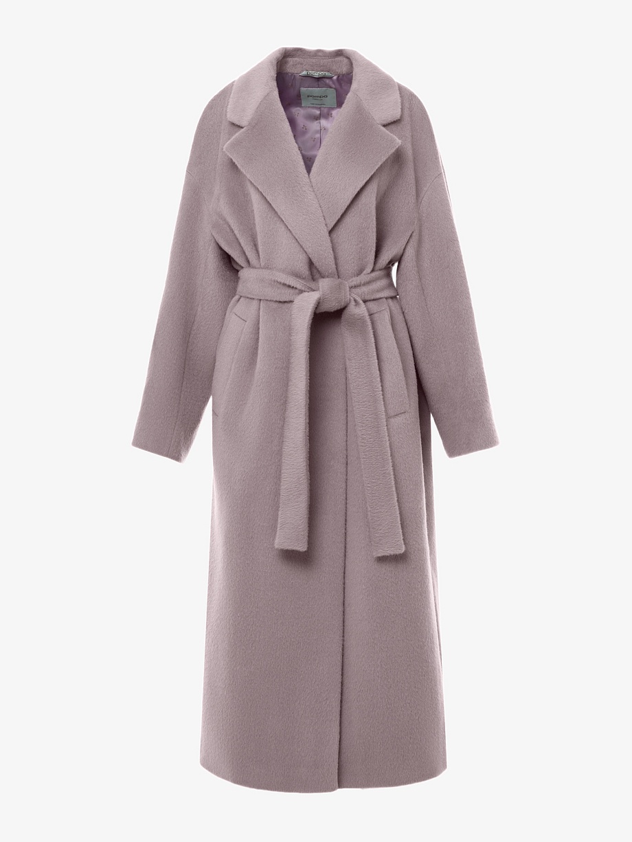 Пальто с мембраной из премиальной шерсти и шерсти Альпака