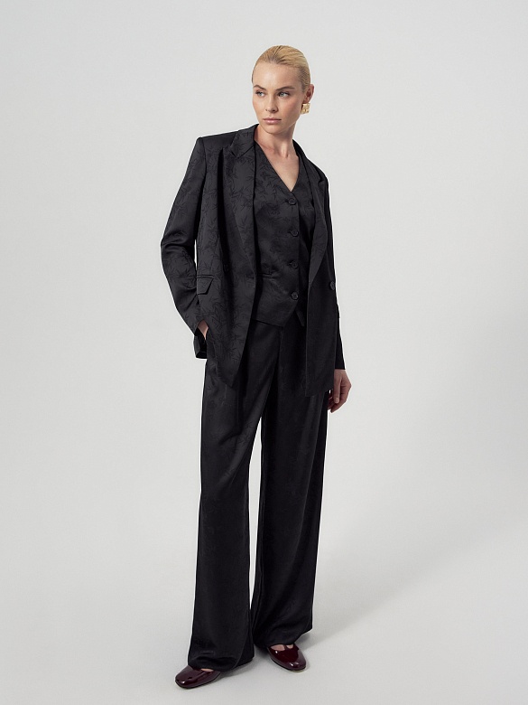 Жилет из жаккарда POMPA арт.2092543mc0699