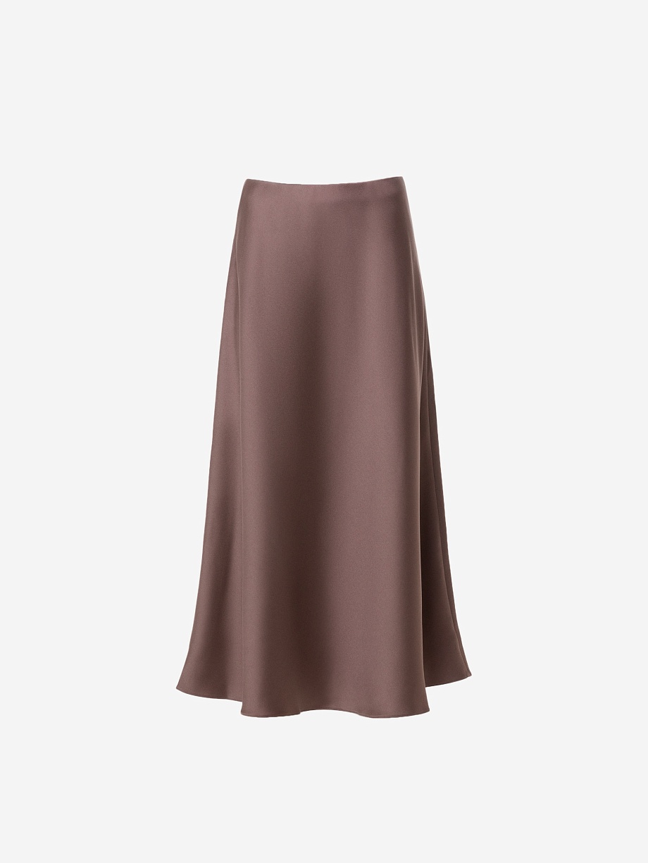 Струящаяся юбка миди на эластичном поясе