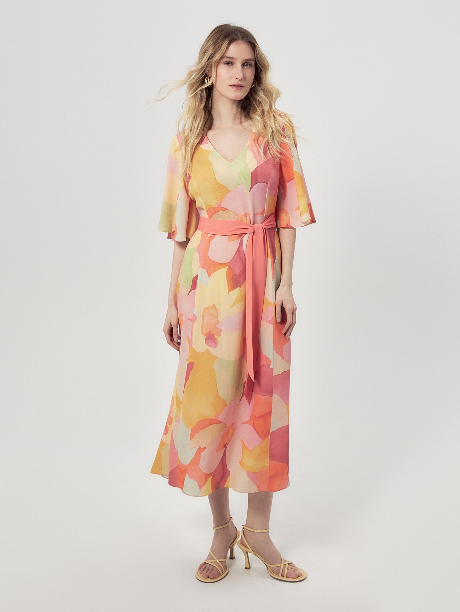 Летнее платье из 100% вискозы