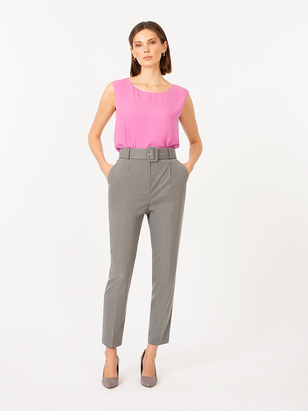 Укороченные женские брюки