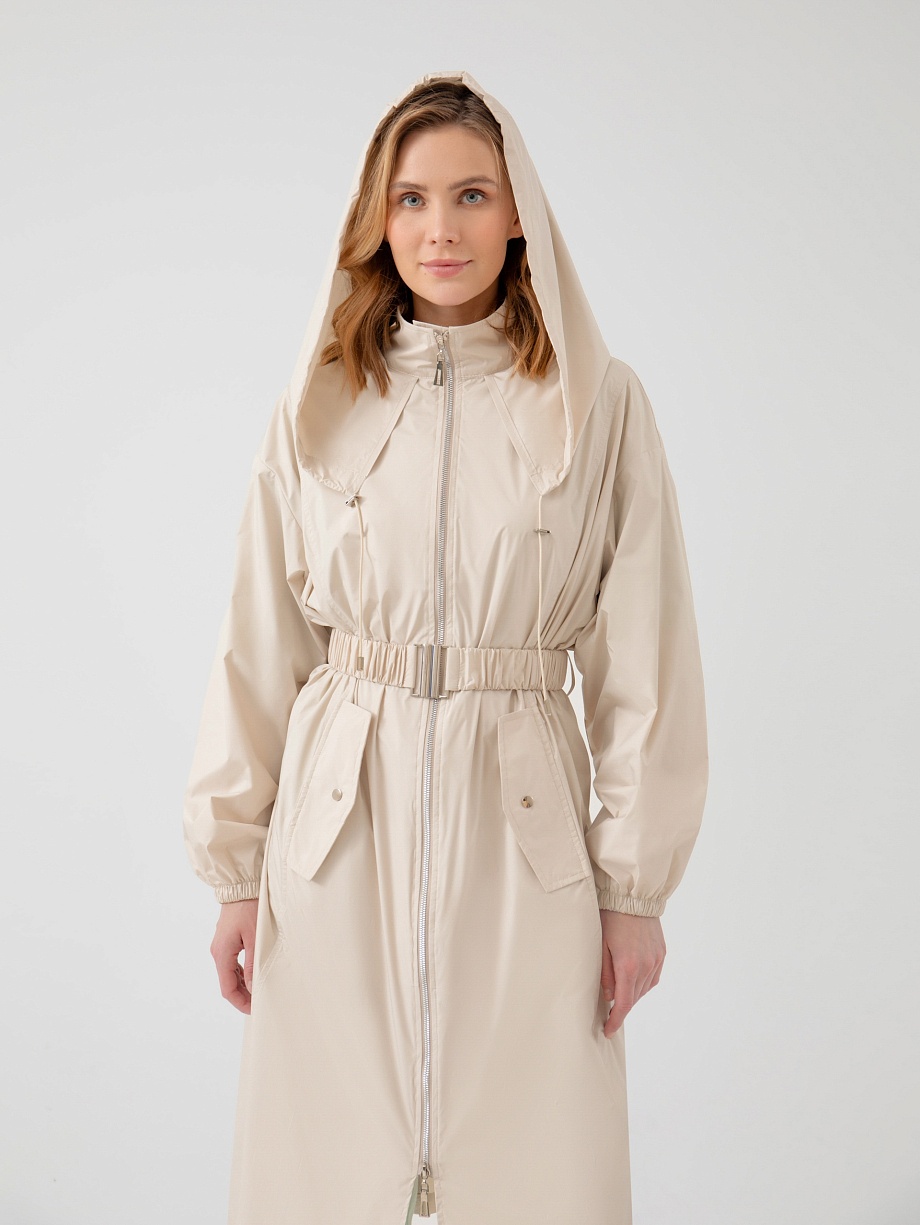 Плащ-трансформер с капюшоном