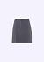 Мини-юбка из костюмной ткани  POMPA арт.7123070ab0891