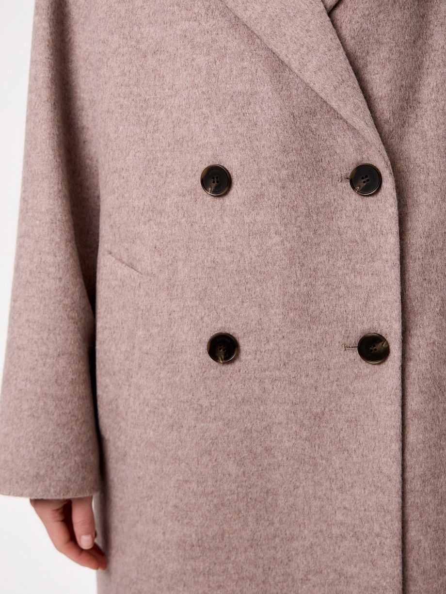 Пальто из шерсти с мембраной