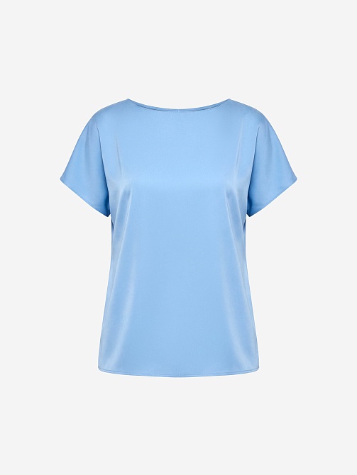 Блуза из атласа