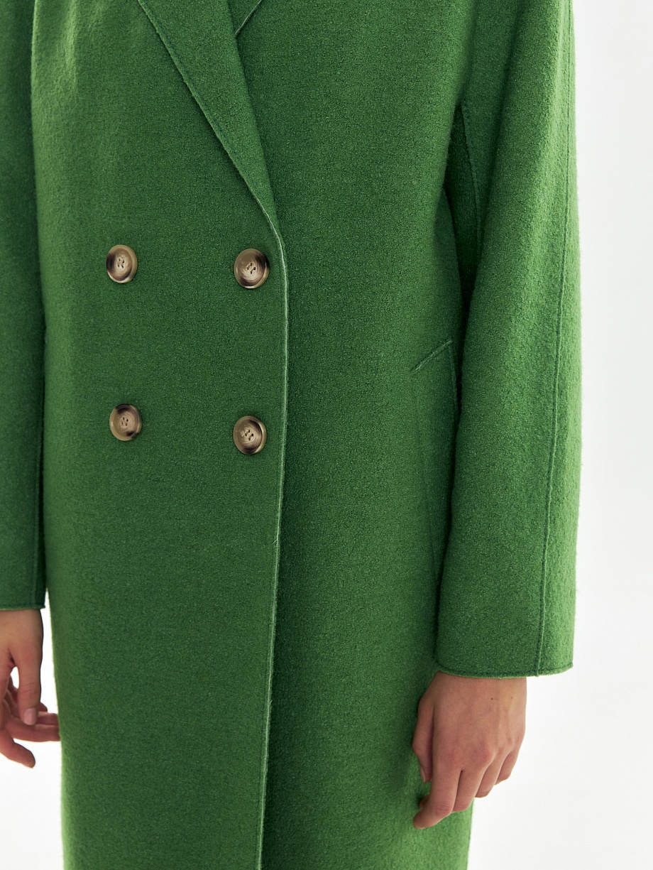 Шерстяное пальто с мембраной