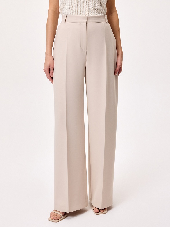 Брюки из костюмной ткани POMPA арт.3111157cg1504