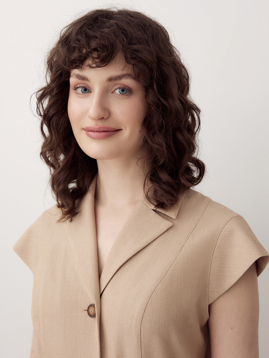 Платье-сафари с поясом