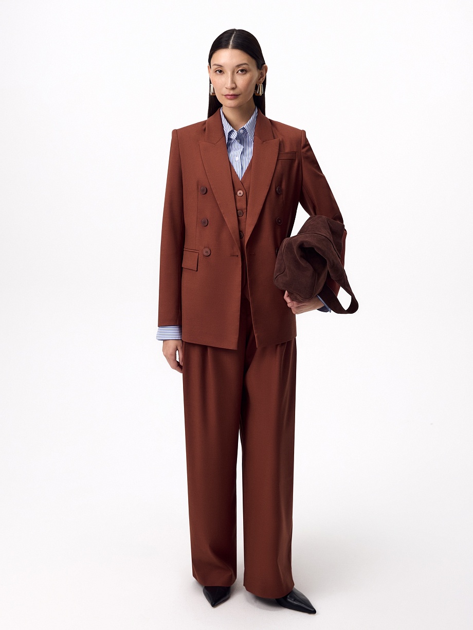 Двубортный жакет