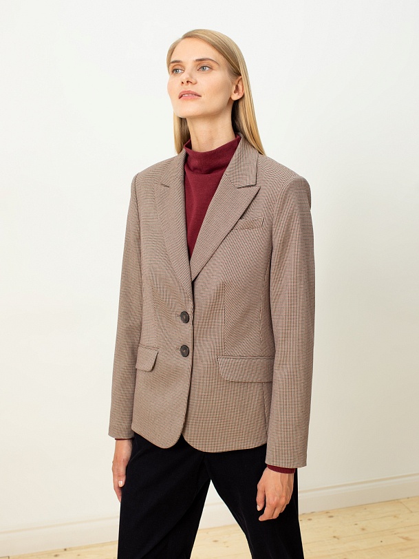 Жакет женский однобортный