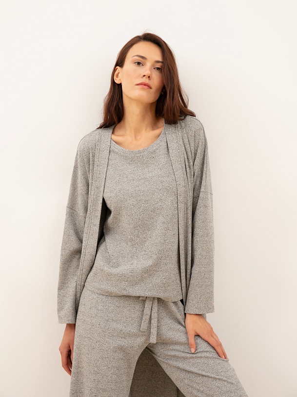 Топ трикотажный женский без рукавов