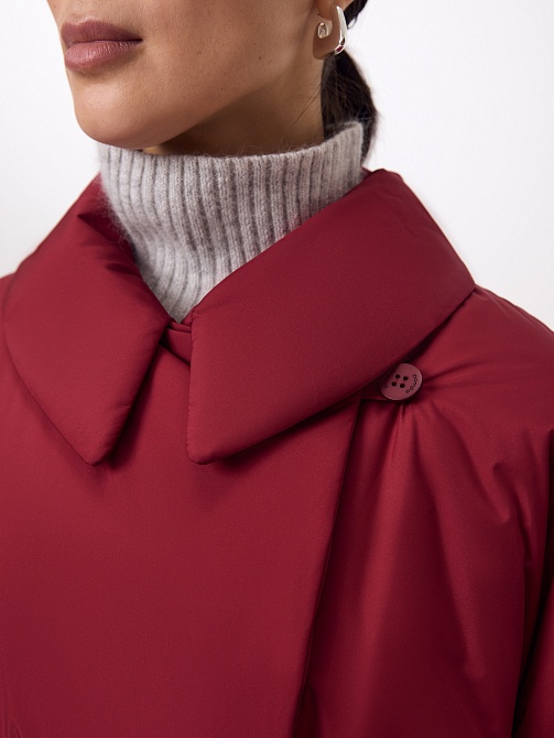 Пальто с мембраной и утеплителем