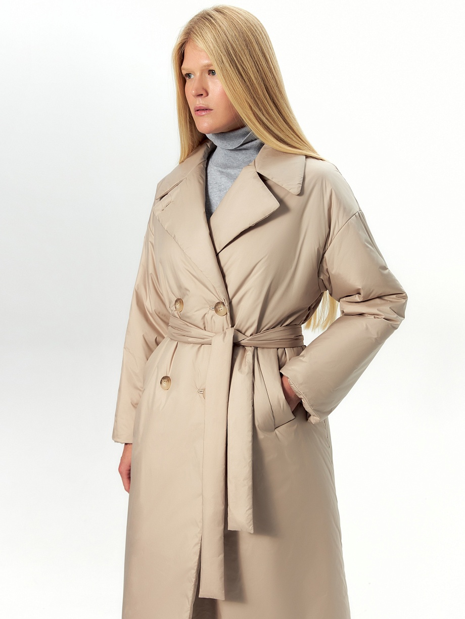 Пальто из непромокаемой ткани с мембраной