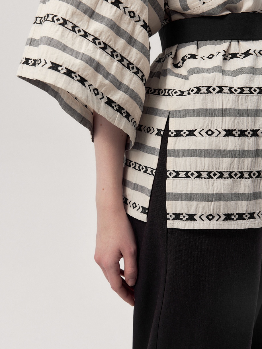 Жакет-кимоно из 100% хлопка