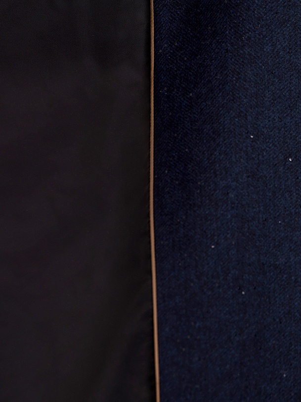 Пальто из шерсти с пайетками и мембраной