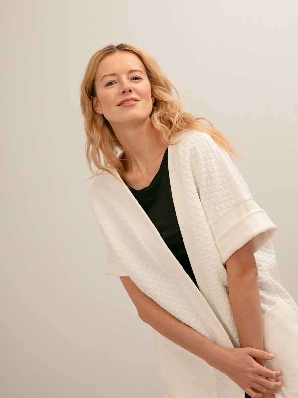 Кардиган женский с поясом