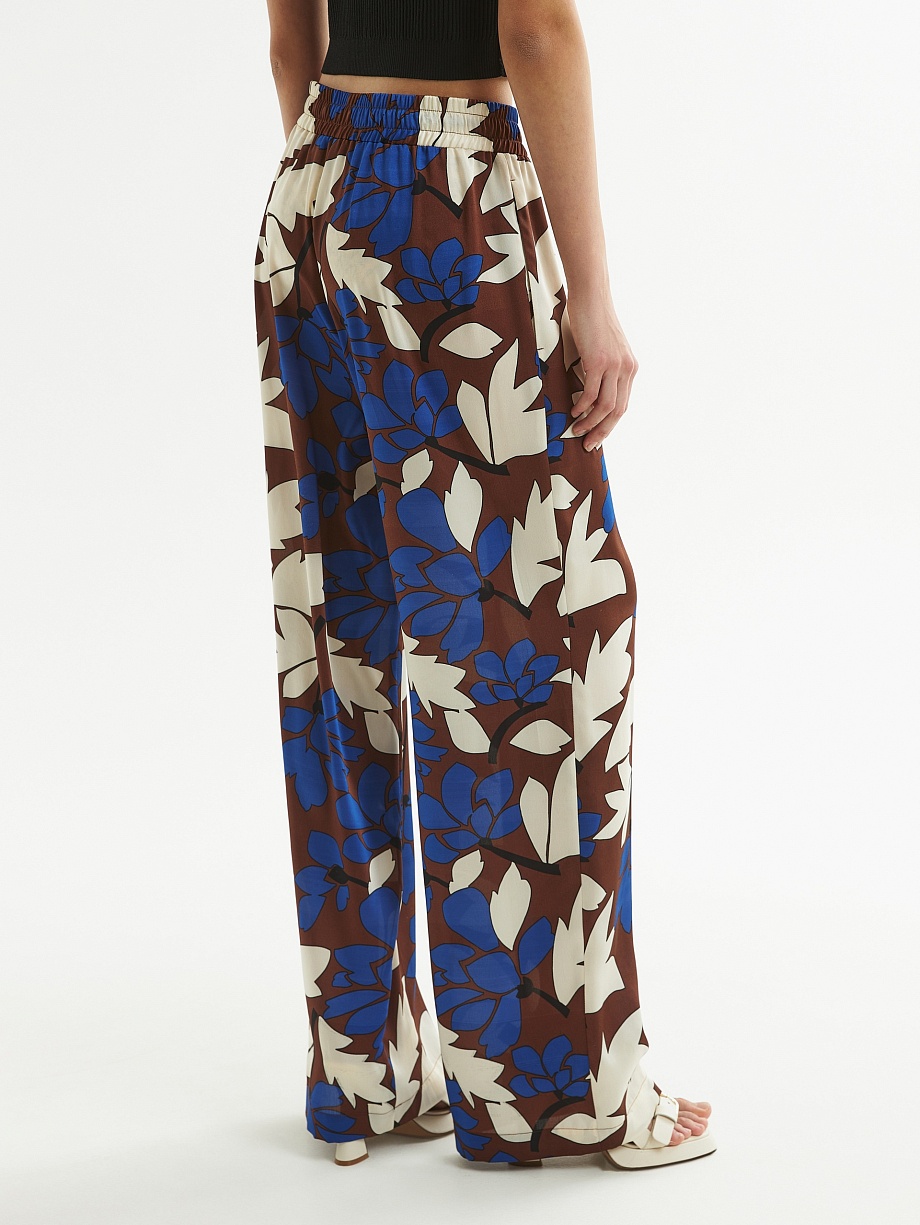 Летние брюки на завязках