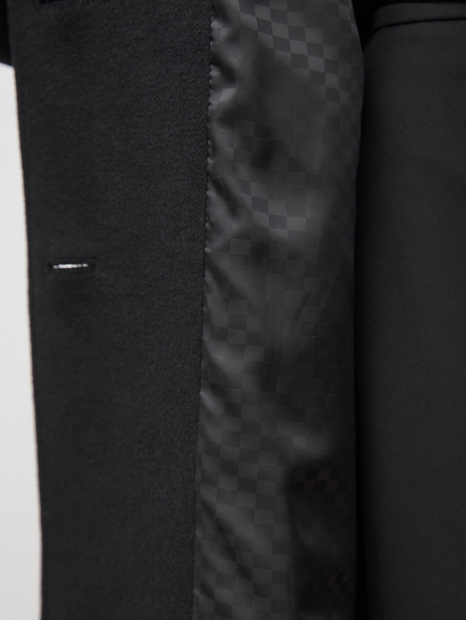 Шерстяное полупальто с мембраной