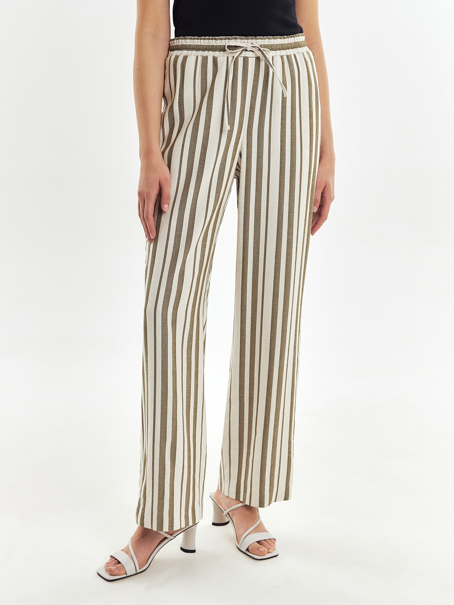 Летние брюки из вискозы