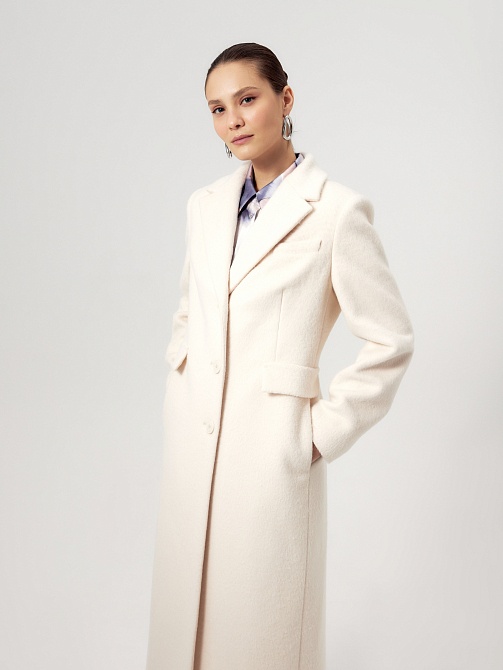 Пальто с мембраной из премиальной шерсти и Альпака