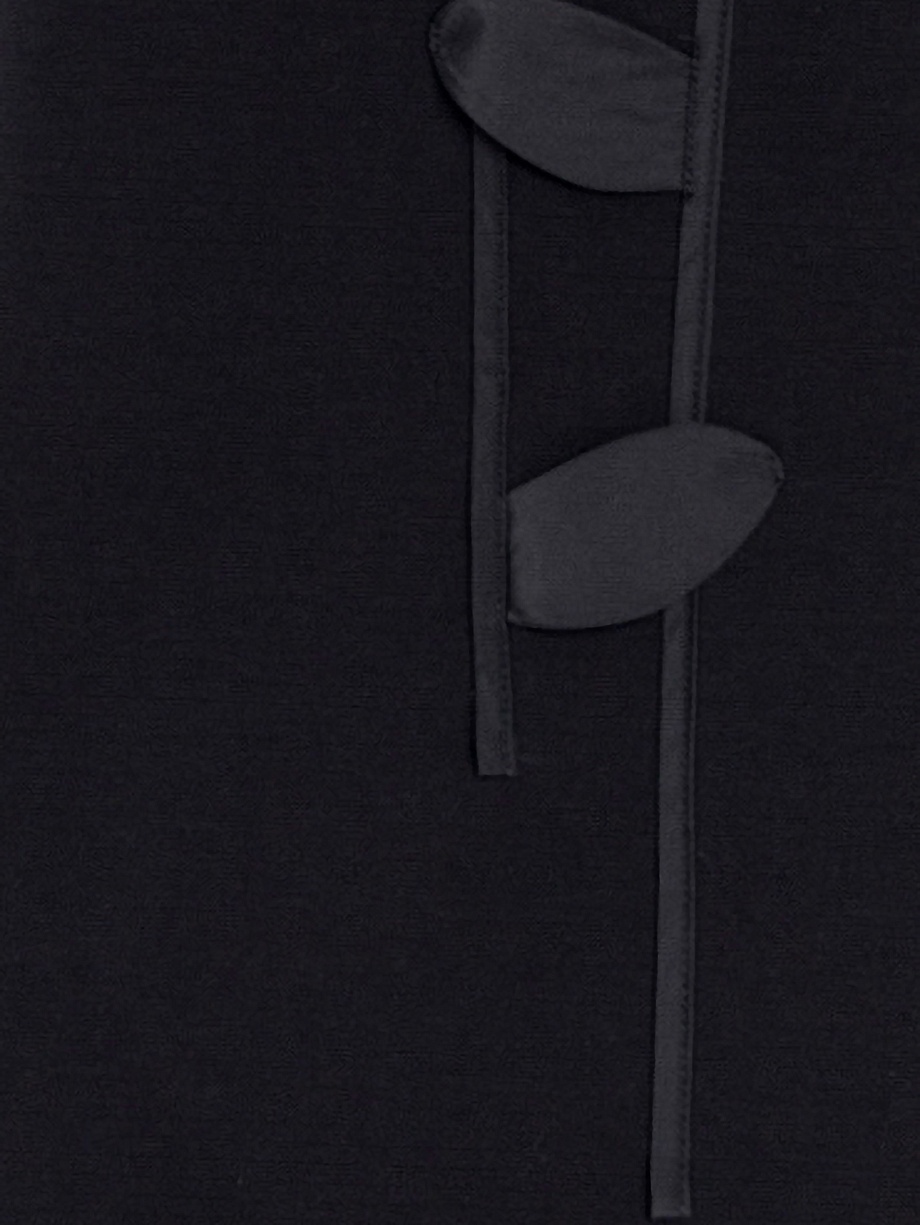 Платье из вискозного трикотажа